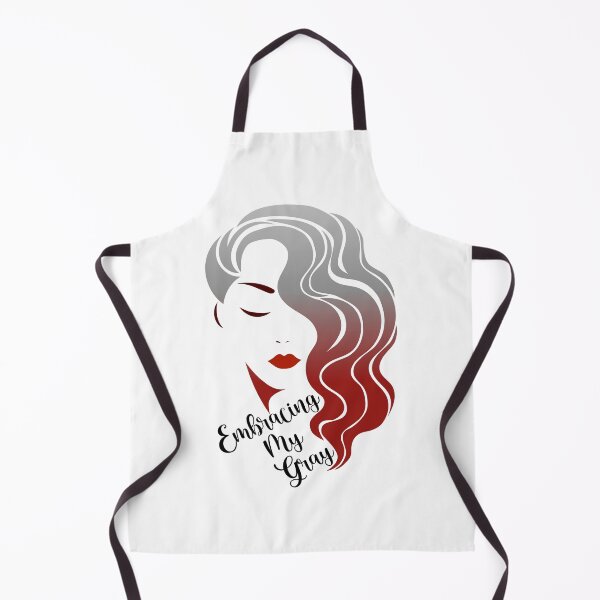 Item preview, Embracing My Gray - Red Hair designed and sold by SilverLocksShop.