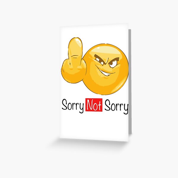 Sorry female emoticon card - #emoji #emojis #smiley #smilies