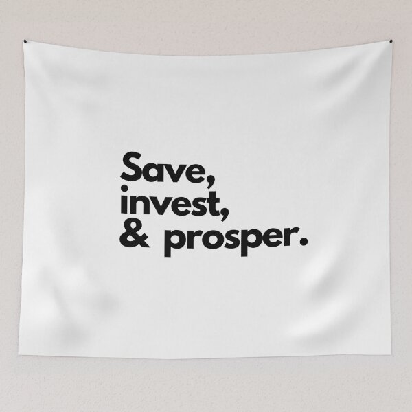 Item preview, Save, invest, & prosper. designed and sold by Bananobanini.