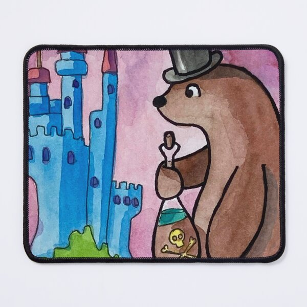 Item preview, Potion Master Bear Goes to Castle - Watercolour designed and sold by Katie Atkin.