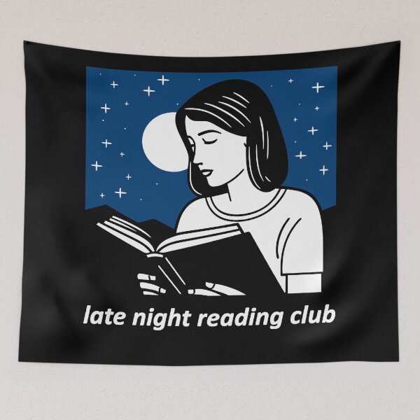 Item preview, Late Night Reading Club designed and sold by ArtemMKV.