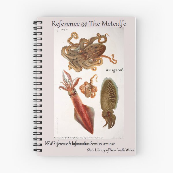 Item preview, risg2018 - spiral bound notebook designed and sold by nswRISG.