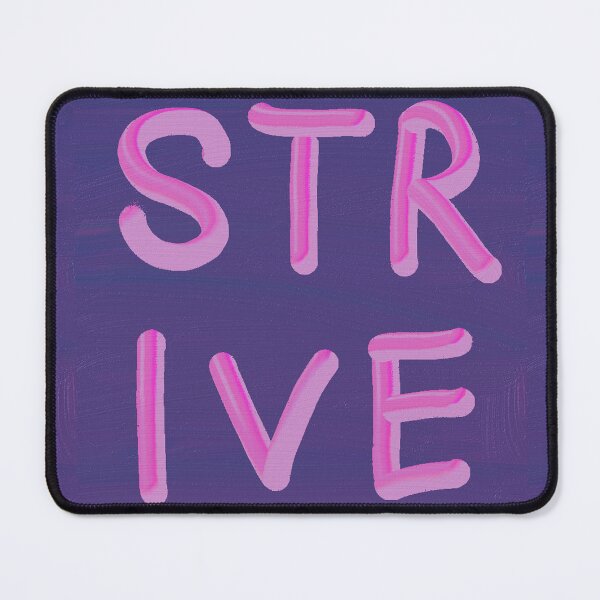 Item preview, STRIVE word art print designed and sold by nataliavandalia.