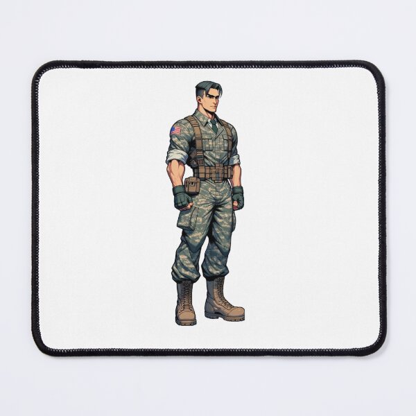 Item preview, American Soldier Fighter Character for Fantasy Fighting Game  designed and sold by kylmllr101684.