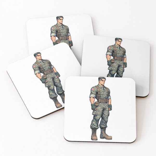 Item preview, American Soldier Fighter Character for Fantasy Fighting Game  designed and sold by kylmllr101684.