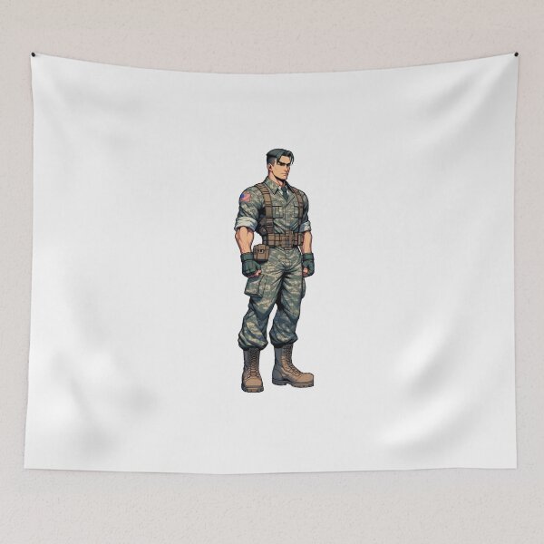 Item preview, American Soldier Fighter Character for Fantasy Fighting Game  designed and sold by kylmllr101684.