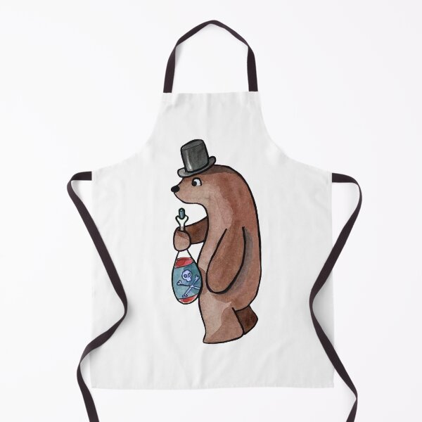 Item preview, Potion Master Bear Goes to Castle - Watercolour designed and sold by Katie Atkin.