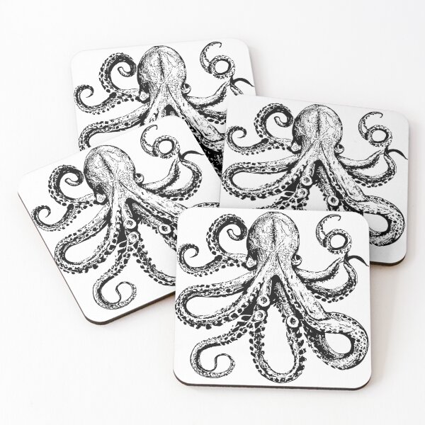 Item preview, Kraken The Octopus – Mono designed and sold by Maverick51.