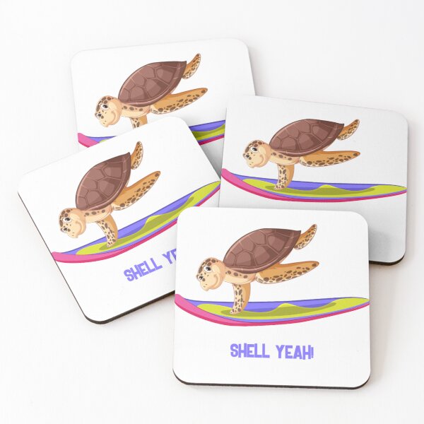 Item preview, Shell Yeah Surfing designed and sold by ZamuDesign.