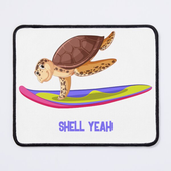 Item preview, Shell Yeah Surfing designed and sold by ZamuDesign.