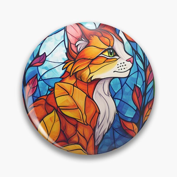 Item preview, Stained Glass Squirrelflight designed and sold by SchellStation.