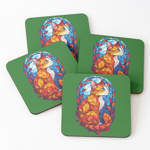 Item preview, Stained Glass Squirrelflight designed and sold by SchellStation.