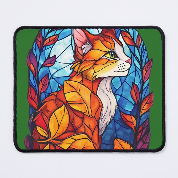 Item preview, Stained Glass Squirrelflight designed and sold by SchellStation.