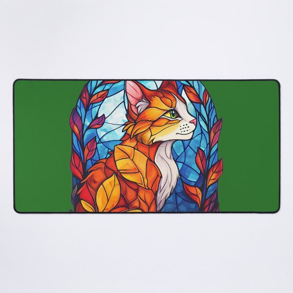 Item preview, Stained Glass Squirrelflight designed and sold by SchellStation.