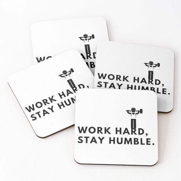 Item preview, Work hard, stay humble. designed and sold by Bananobanini.