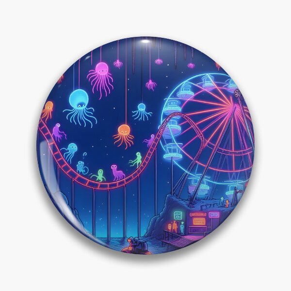 Item preview, Bio-luminescent Cave Carnival designed and sold by omerfdln34.