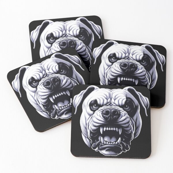 Item preview, Growling Dogo Argentino designed and sold by dogo-argentino.