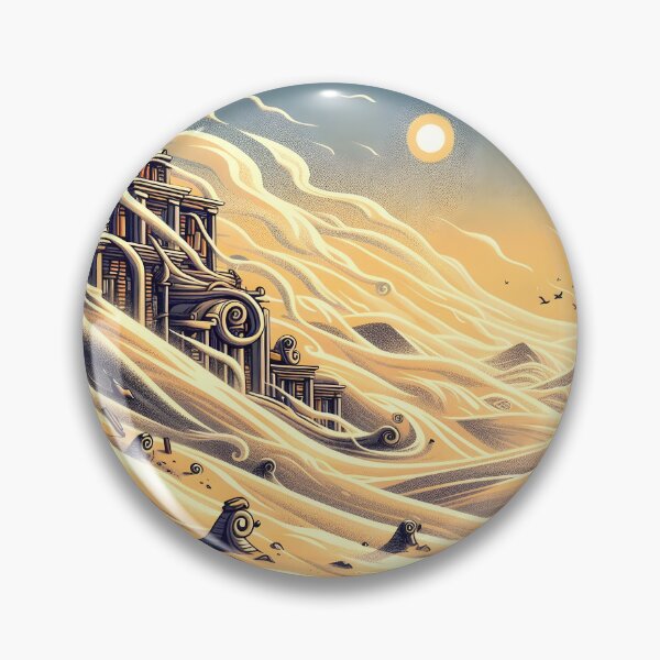 Item preview, Ancient Desert Library designed and sold by omerfdln34.
