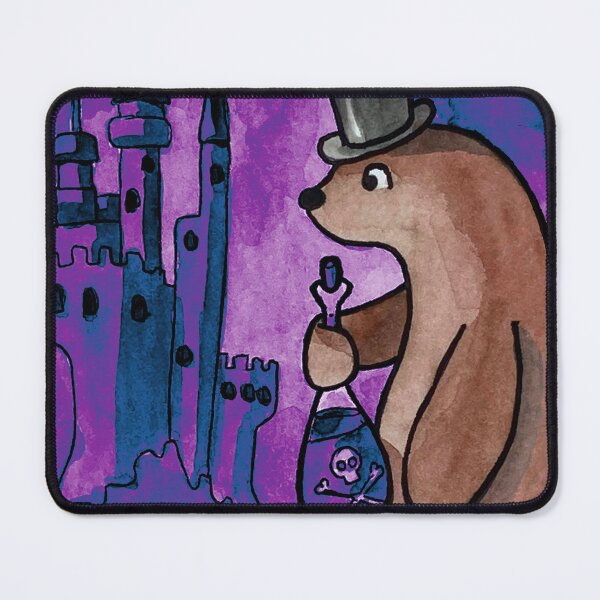 Item preview, Potion Master Bear Goes to Castle - Watercolour designed and sold by Katie Atkin.