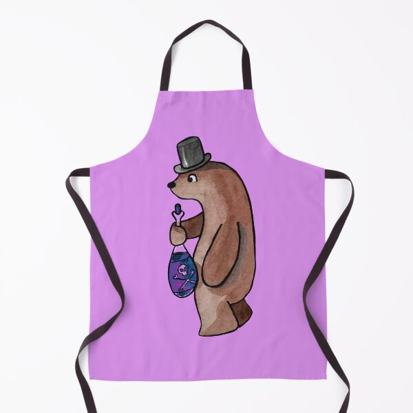 Item preview, Potion Master Bear Goes to Castle - Watercolour designed and sold by Katie Atkin.