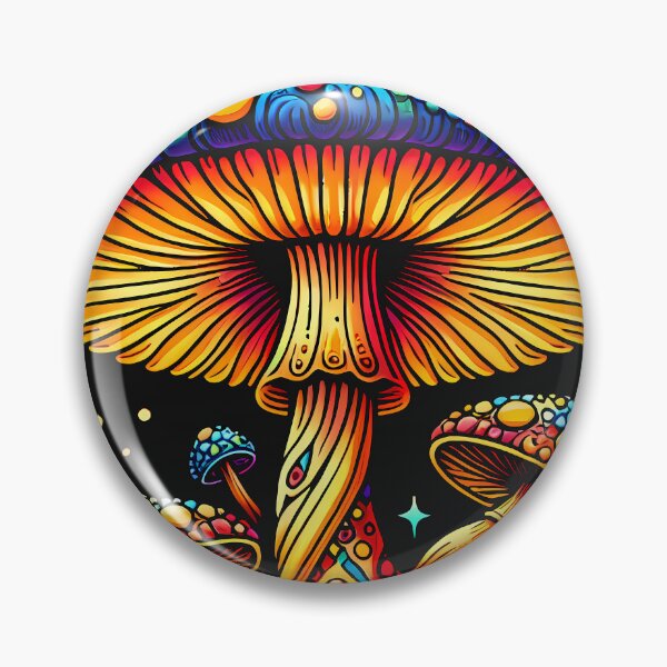 Item preview, magic mushrooms designed and sold by GratefulHippies.