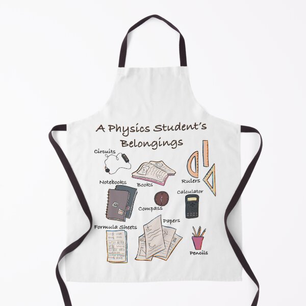 Item preview, A Physics Student’s belongings designed and sold by SharonTheFirst.