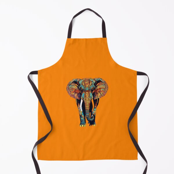 Item preview, Multicolored African elephant designed and sold by UZRWRLD .