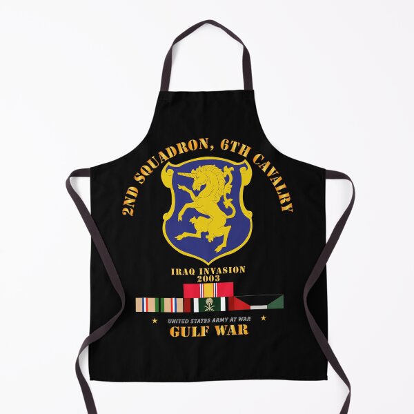 Artikelvorschau, Armee - 2. Sqdrn - 6. Cav Golfkrieg w SVC entworfen und verkauft von Military Insignia Products.