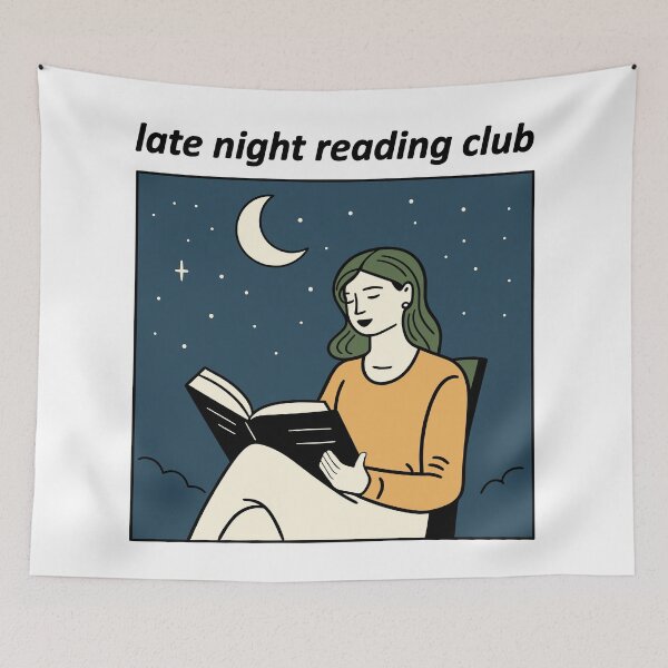 Item preview, Late Night Reading Club designed and sold by ArtemMKV.