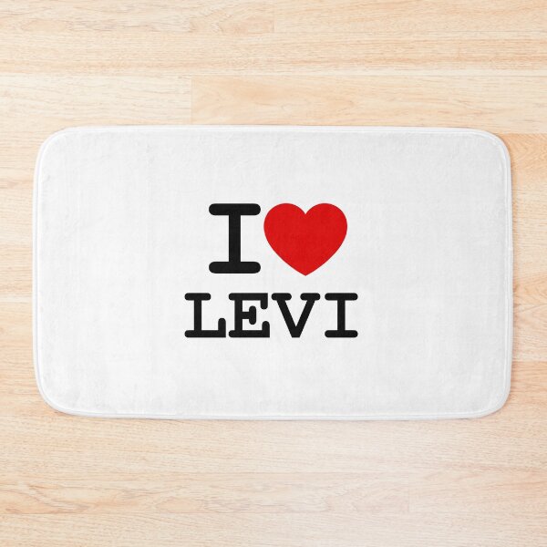 Item preview, LEVI / I ♥ Levi / Personalized Gift for Him designed and sold by hottest-tees.