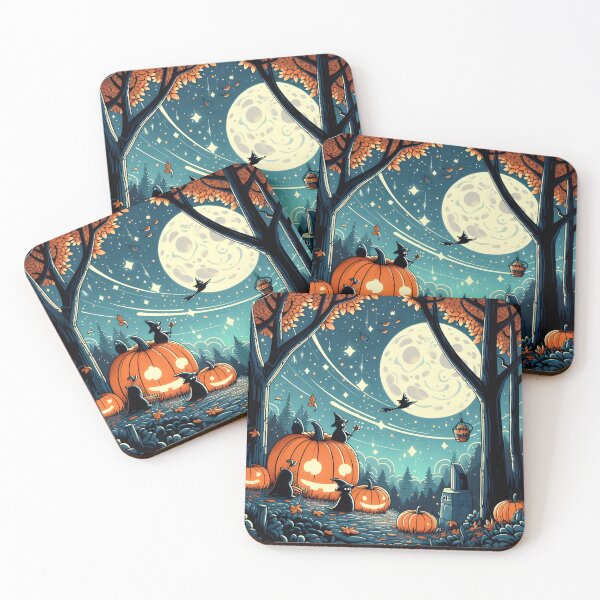 Item preview, Halloween Autumn Moon designed and sold by omerfdln34.