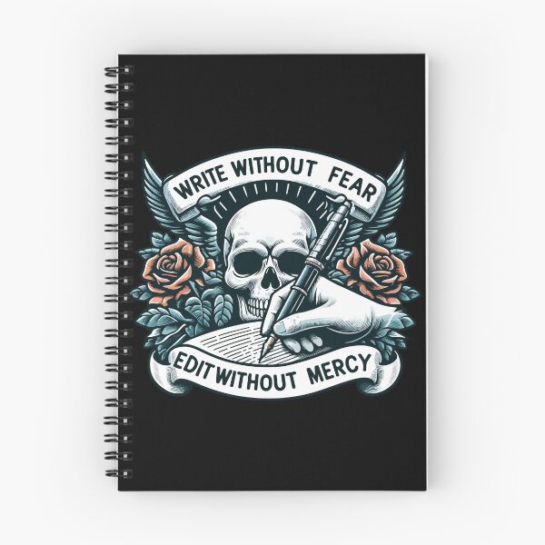Item preview, Write without fear, edit without mercy designed and sold by Retr0Tshirts.
