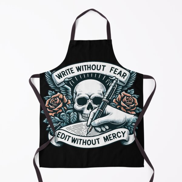 Item preview, Write without fear, edit without mercy designed and sold by Retr0Tshirts.