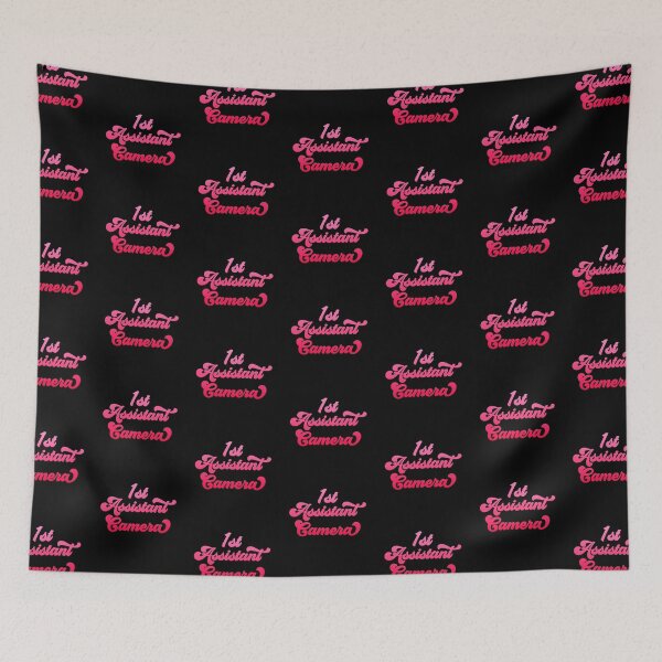Item preview, Groovy 1st Assistant Camera - Hot Pink Gradient designed and sold by NermilioDesigns.