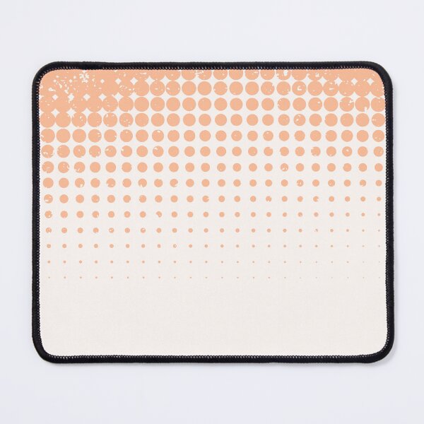 Item preview, Pantone Peach Fuzz Halftone Polka Dots Pattern designed and sold by humnoo.