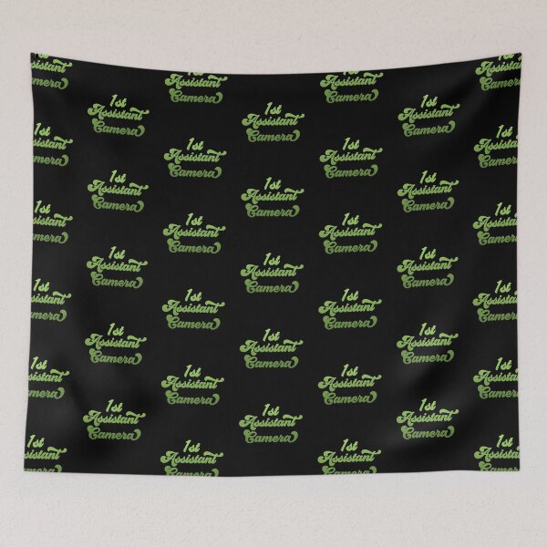 Item preview, Groovy 1st Assistant Camera - Lime Green Gradient designed and sold by NermilioDesigns.