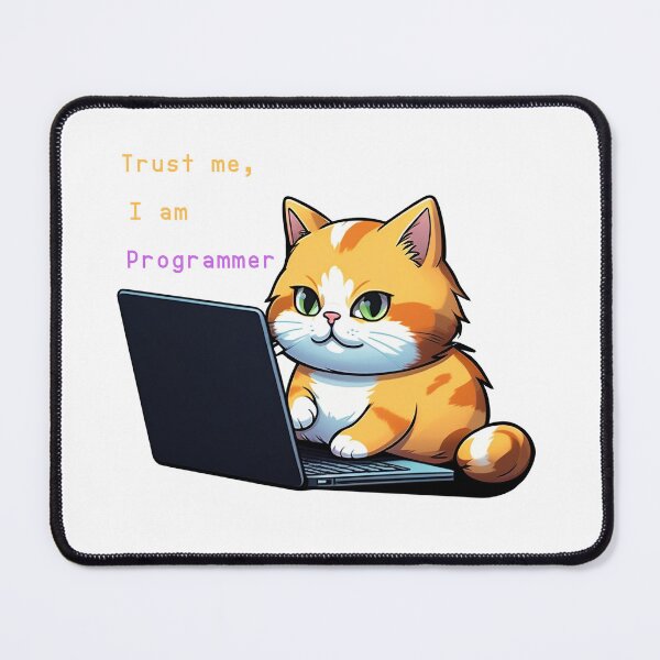 Item preview, Trust me, I am programmer cat  designed and sold by DazzleDroplets.