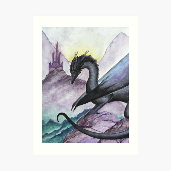 Morkeleb the Black Art Print