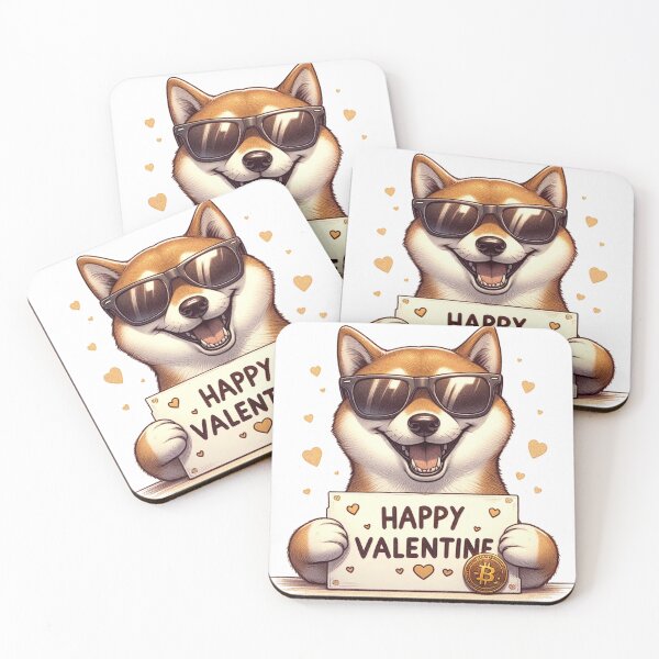 Item preview, Shiba Love Message: Happy Valentine designed and sold by hebaesta.