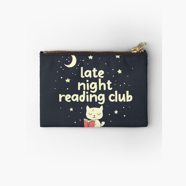 Item preview, Late Night Reading Club - Cute Cat designed and sold by ArtemMKV.