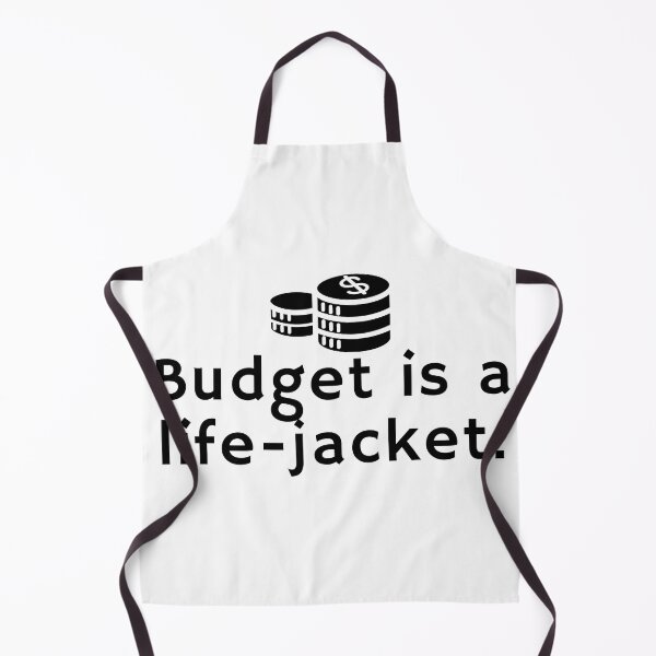 Item preview, Budget is a life-jacket. designed and sold by Bananobanini.