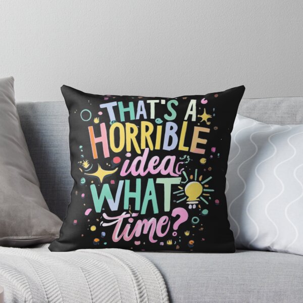 Item preview, that's a horrible idea what time ? Galactic Graffiti Design designed and sold by Pawel Oska.
