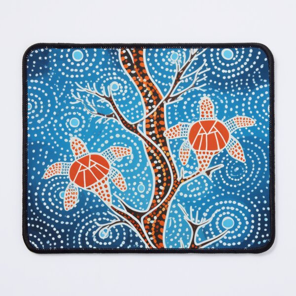Item preview, Aboriginal Inspired Dot Art - Turtles Tree designed and sold by GrinGalore.