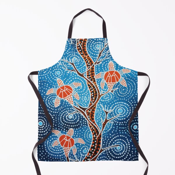 Item preview, Aboriginal Inspired Dot Art - Turtles Tree designed and sold by GrinGalore.