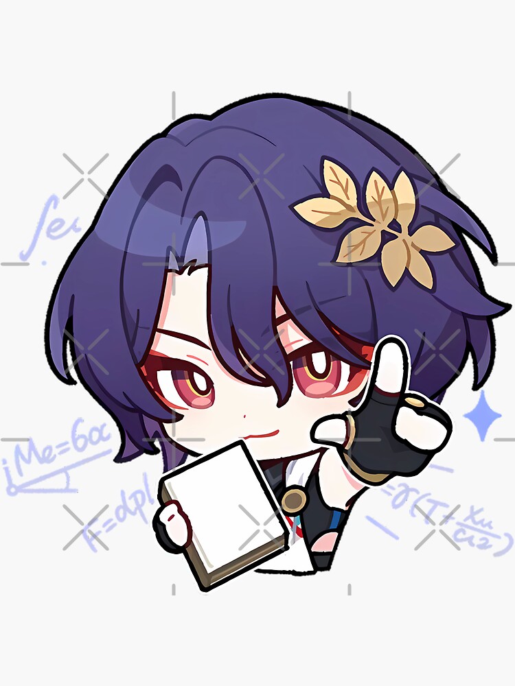 "Dr. Ratio Honkai Star Rail" Sticker for Sale by Verthalies Redbubble