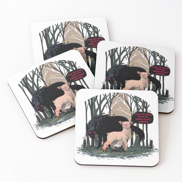 Item preview, The Lamb & The Wolf  designed and sold by NerdArt06.