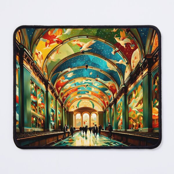 Item preview, museum hallway designed and sold by rhadooss.
