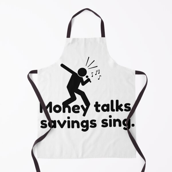 Item preview, Money talks, savings sing. designed and sold by Bananobanini.