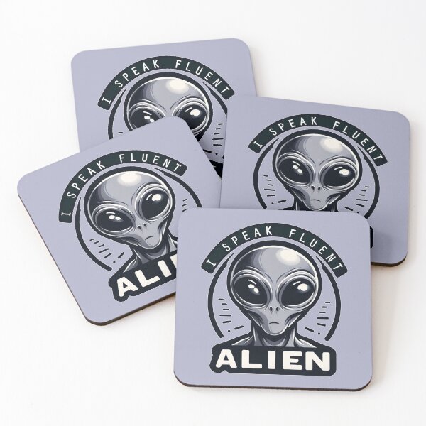 Item preview, I Speak Fluent Alien designed and sold by Alphaproject.