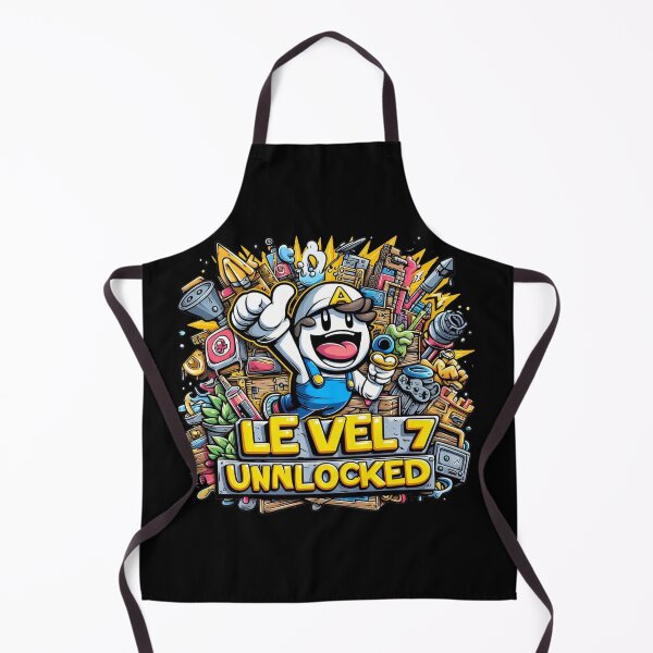 Item preview, Level 7 Unlocked Tshirt 7Th Video Gamer Birthday Boy Gifts: Master of the Game designed and sold by Djicooo.